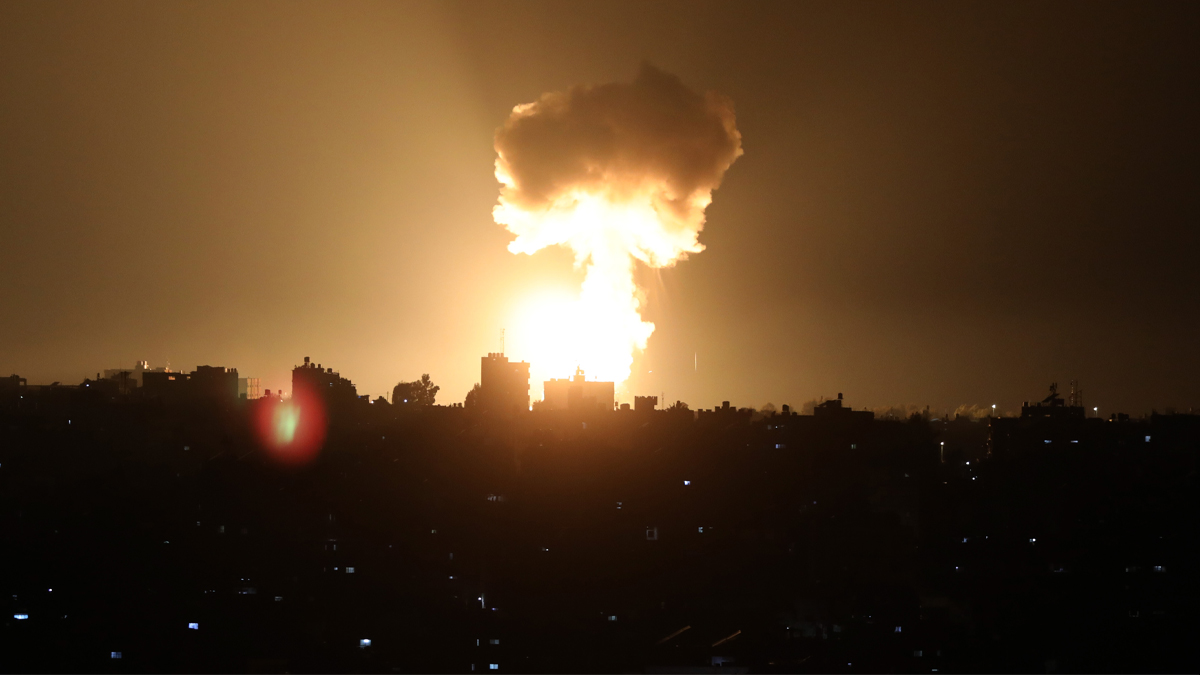 İsrail'den Gazze'ye hava saldırısı