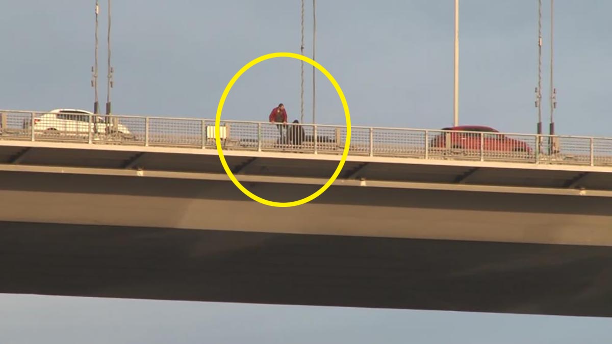 15 Temmuz Şehitler Köprüsü'nde intihar gerilimi