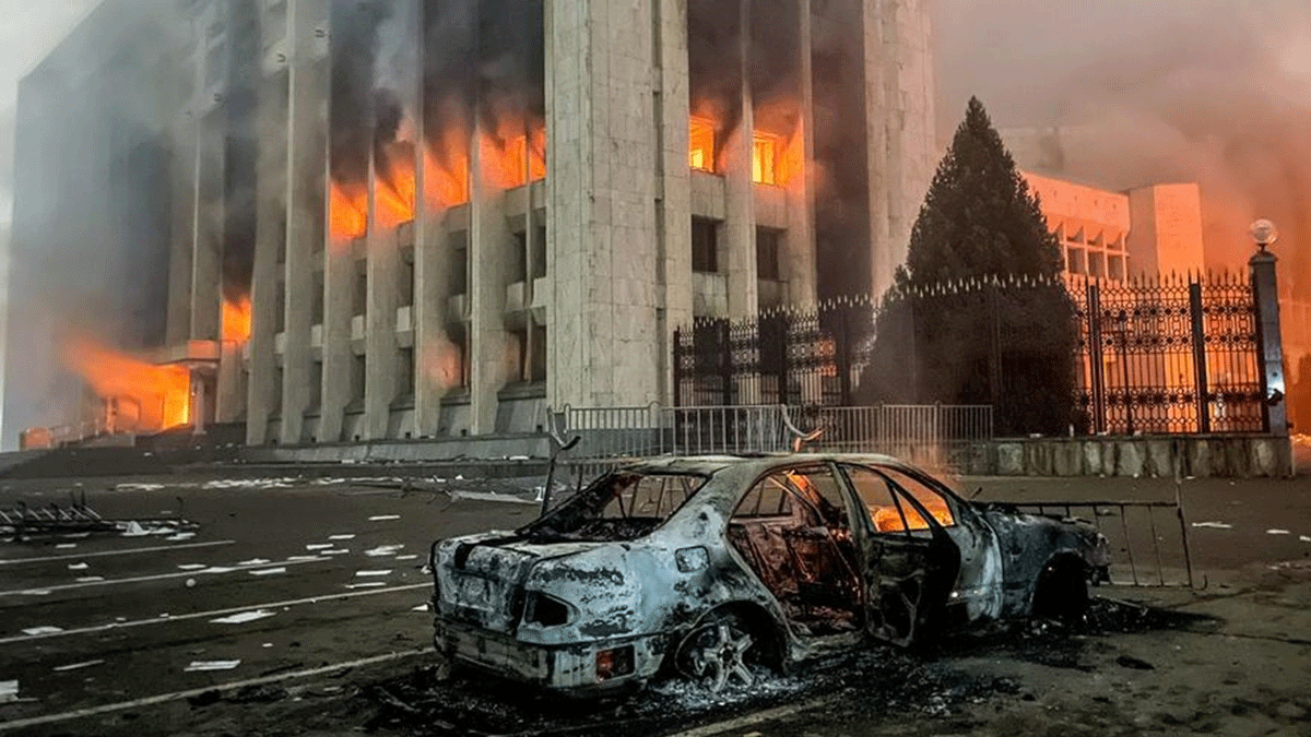 Kazakistan'daki olaylarda gözaltı sayısı 5 bin 135'e ulaştı