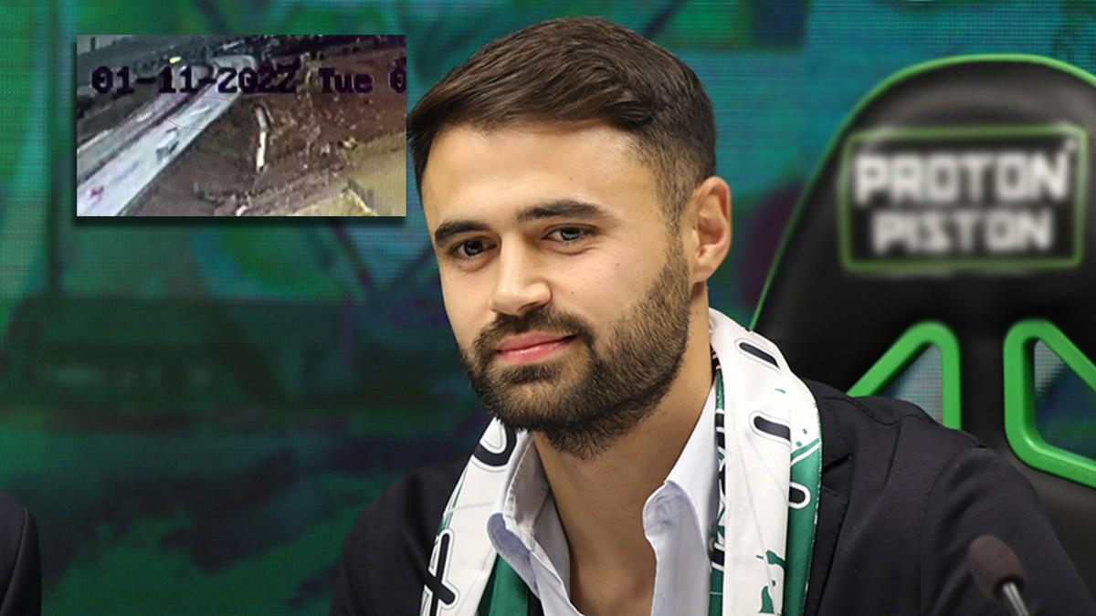 Hayatını kaybeden Ahmet Çalık'ın kaza görüntüleri ortaya çıktı