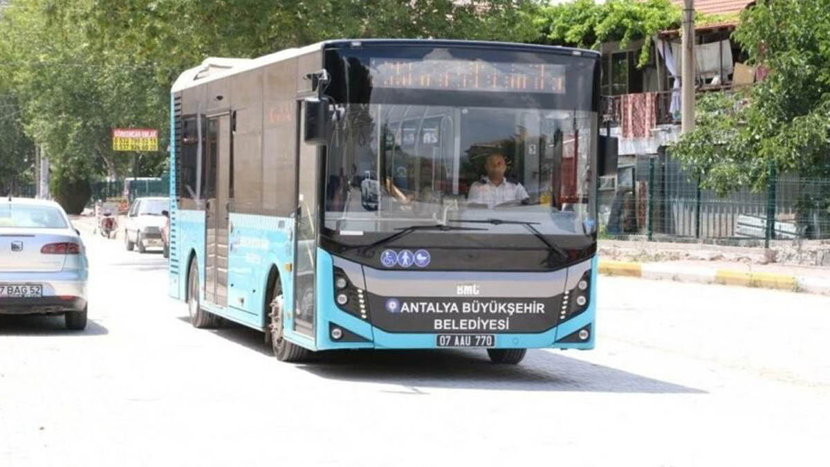 Antalya'da toplu ulaşıma zam