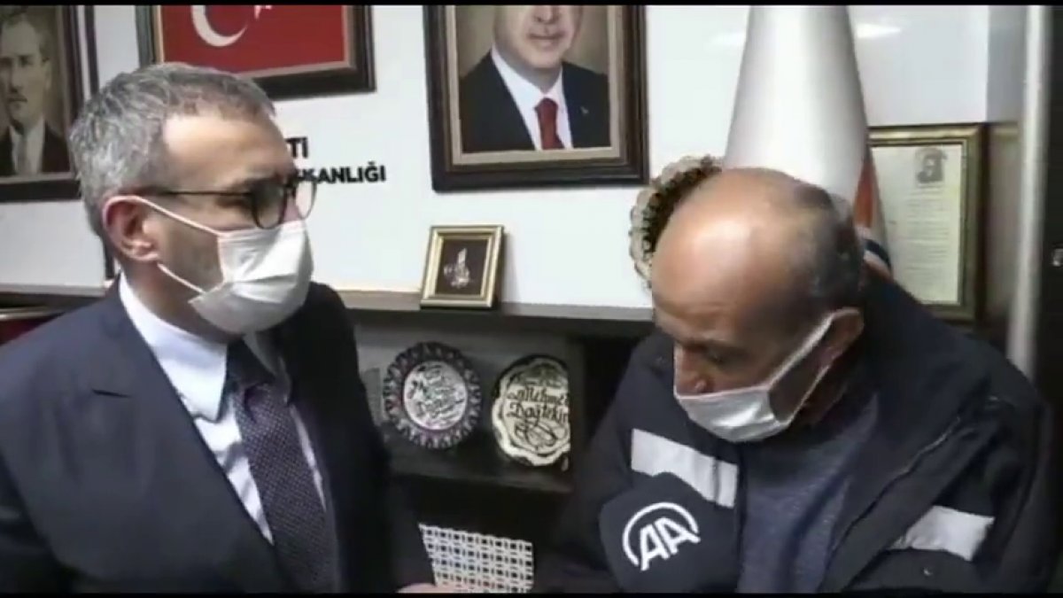 Mahir Ünal'dan 'esas sorun işsizlik' diyen vatandaşa tepki: Milletin sesi değil