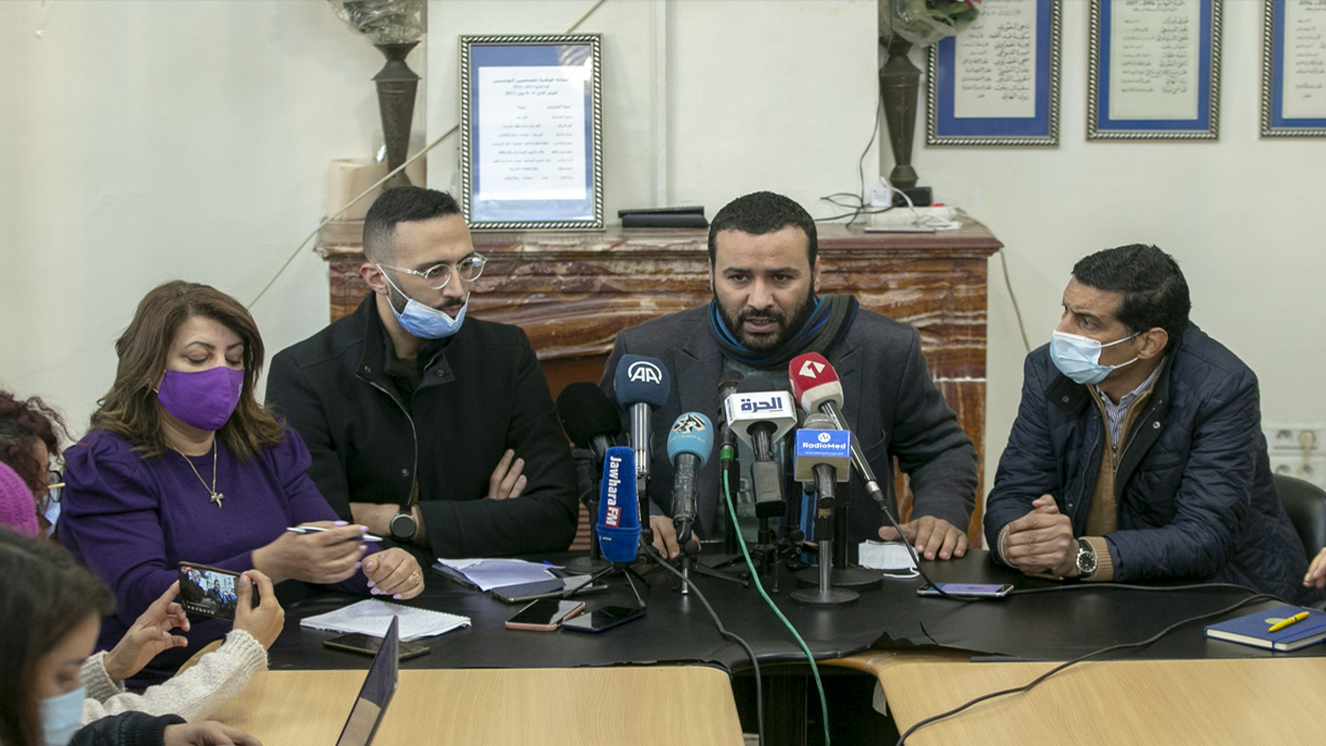 Tunuslu STK'lerden, tutuklanan protestocuların serbest bırakılması çağrısı