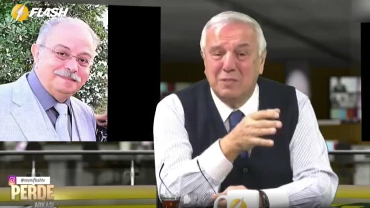 Acı haberi canlı yayında duyururken gözyaşları sel oldu