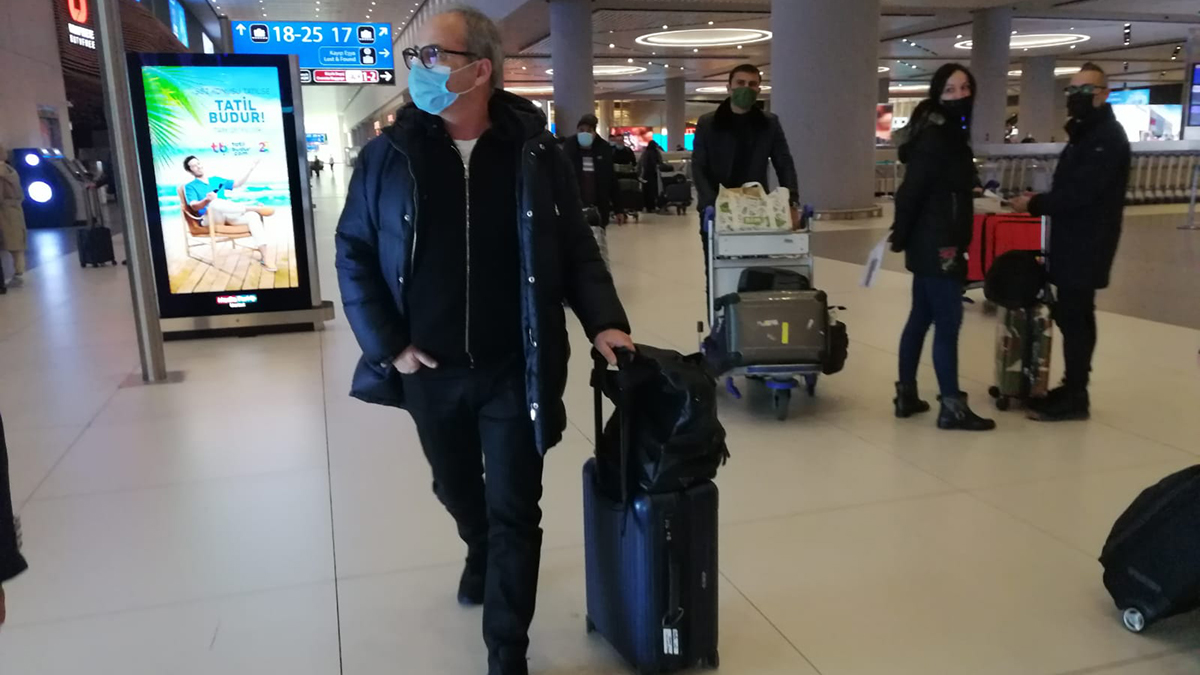 Luis Campos Galatasaray için İstanbul'a geldi