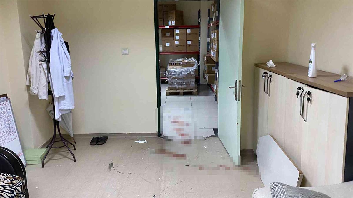 Sağlık çalışanına silahlı saldırı