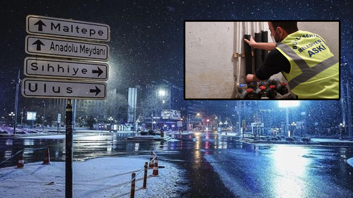 ASKİ'den sayaçların donma riskine karşı tedbir çağrısı: Su ve ateşle müdahale etmek doğru değil