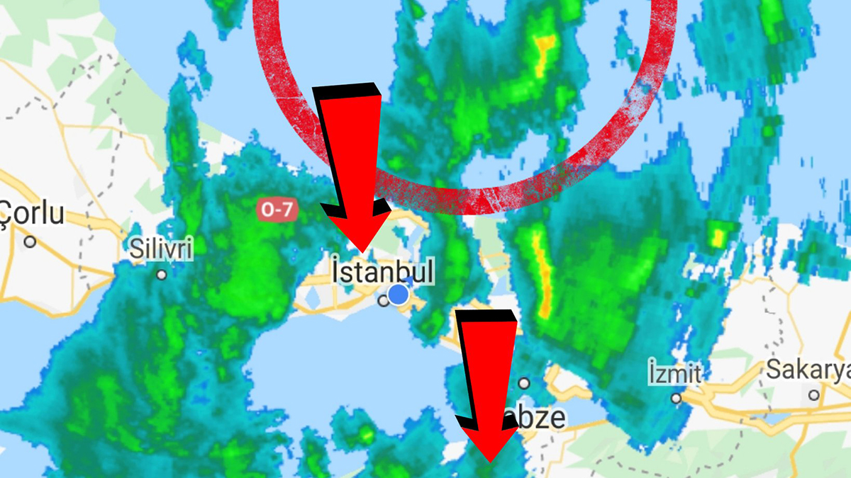 Yarın için kritik uyarı! Karadeniz'deki siklon İstanbul'u vuracak