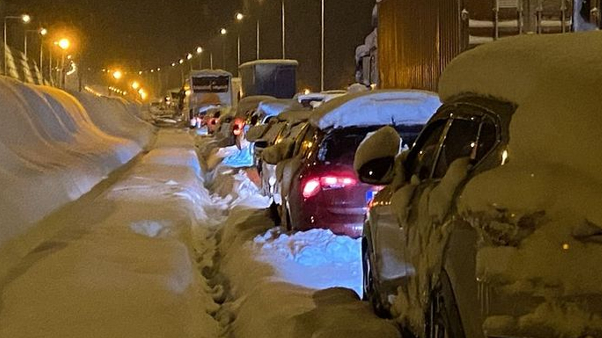Bolu Dağı'nda 8 saatlik kabus