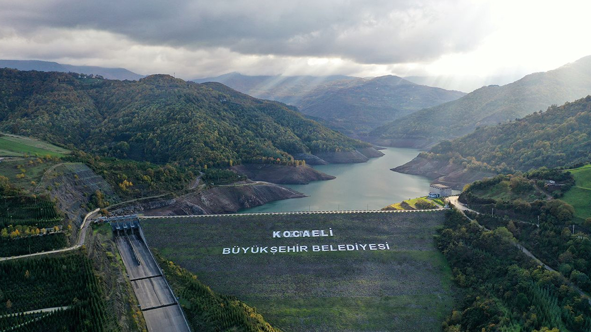 Kocaeli Yuvacık Barajı'na kar yaradı: Su seviyesinde yüzde 34 artış