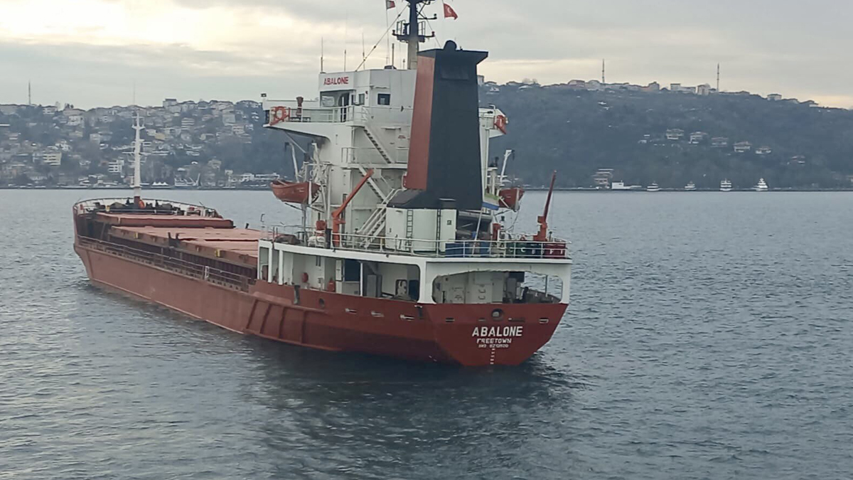 İstanbul Boğazı'nda gemi arızası