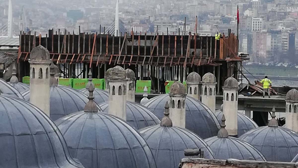 İBB, Süleymaniye'deki tepki çeken projenin iptalini istedi