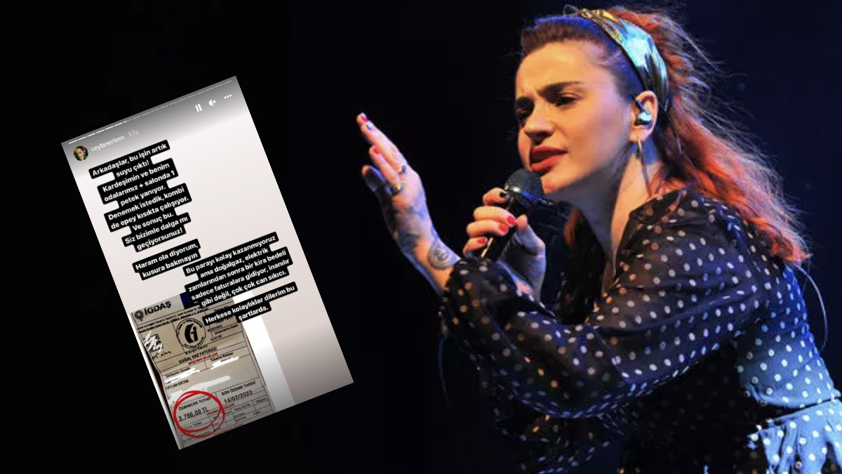 Ceylan Ertem doğalgaz faturasını paylaştı: 'Haram ola'