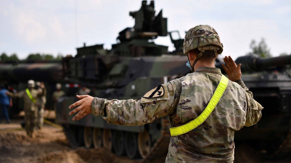 ABD'nin Rusya'ya karşı gönderdiği askerler Polonya'da