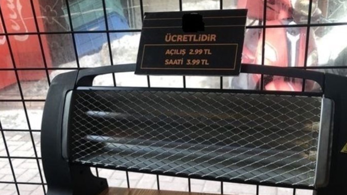 Mekanlarda dışarıda oturmak isteyen müşteri ısıtıcı parası ödeyecek