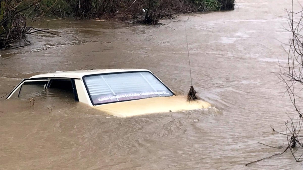 Çorlu Deresi taştı, tarım arazileri sular altında kaldı