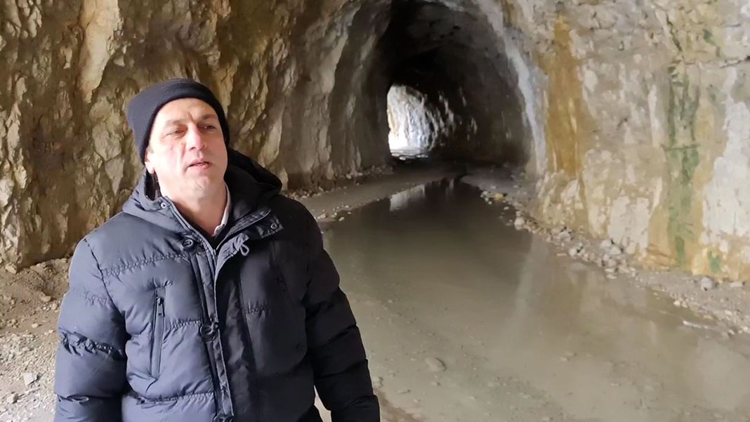 Yapımı 132 yıl sürmüştü... Taş tünel ne zaman kar yağsa suyla doluyor