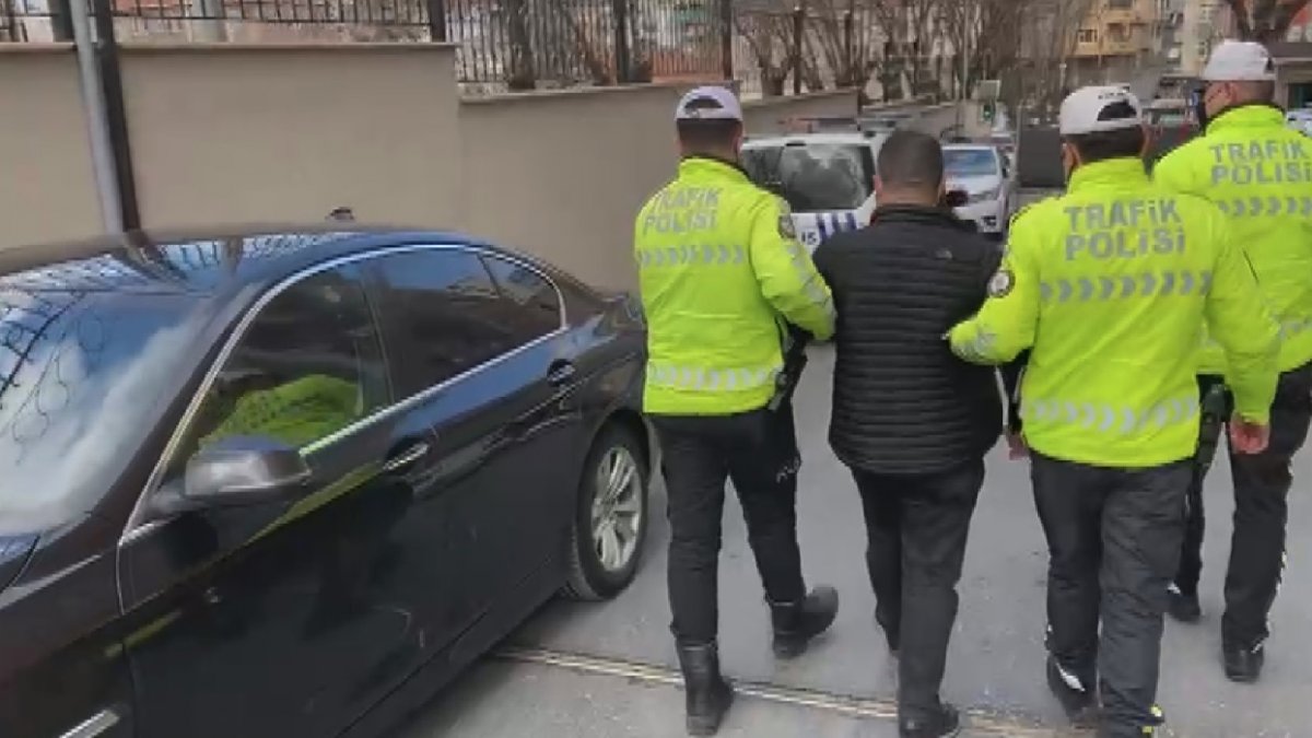 Esenler'de çocuğunu bagajda taşıyan babaya para cezası