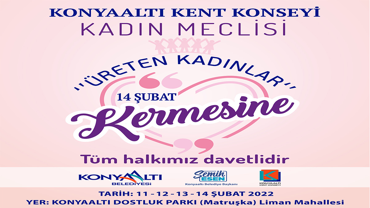 Konyaaltı Kadın Meclisi üreten kadınların yanında