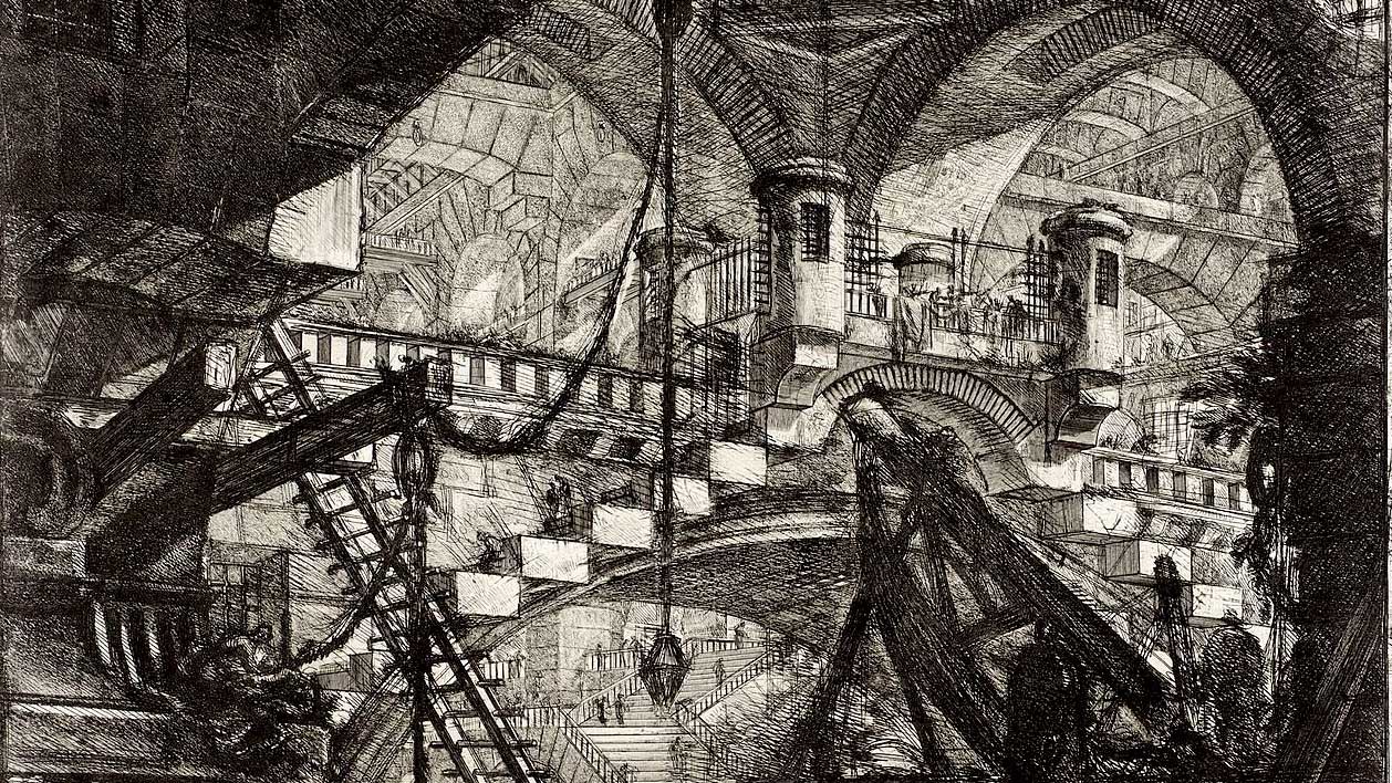 Dahi bir gravürcünün ‘karanlık düşleri’