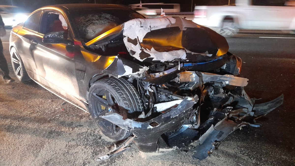 TEM'de zincirleme kaza: 3 yaralı