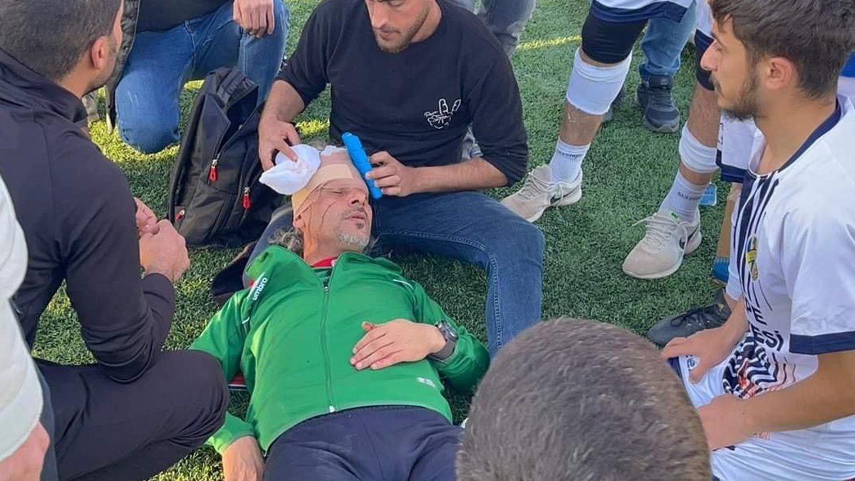 Mardin'de maç sonrası kavga: 9 futbolcu ile antrenör yaralandı