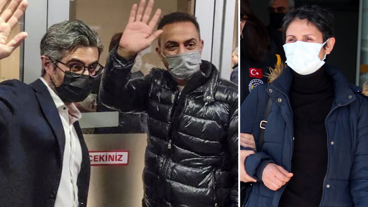 Murat Ağırel ve Barış Pehlivan ikinci kez cezaevine gidip tahliye oldu