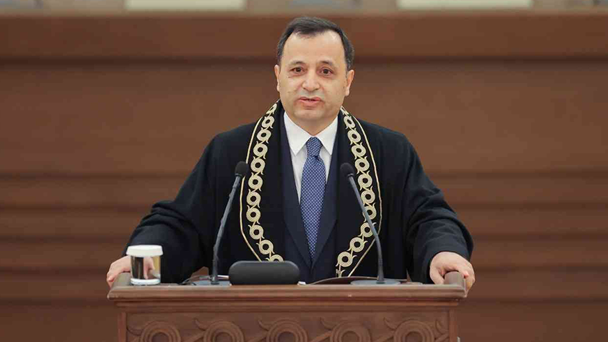 AYM Başkanı Arslan: Mülkün de memleketin de temeli adalettir