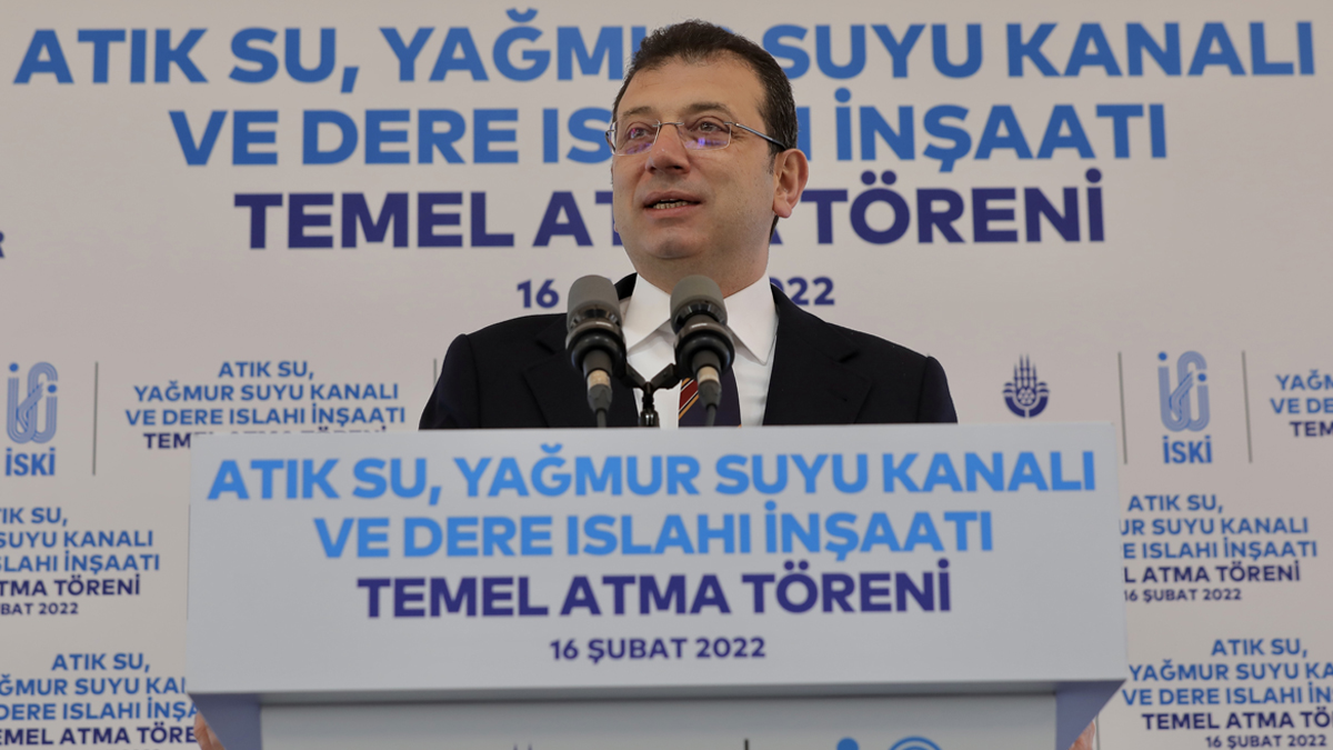 İBB Başkanı İmamoğlu: Çağdaş bir alt yapı en büyük hedefimiz
