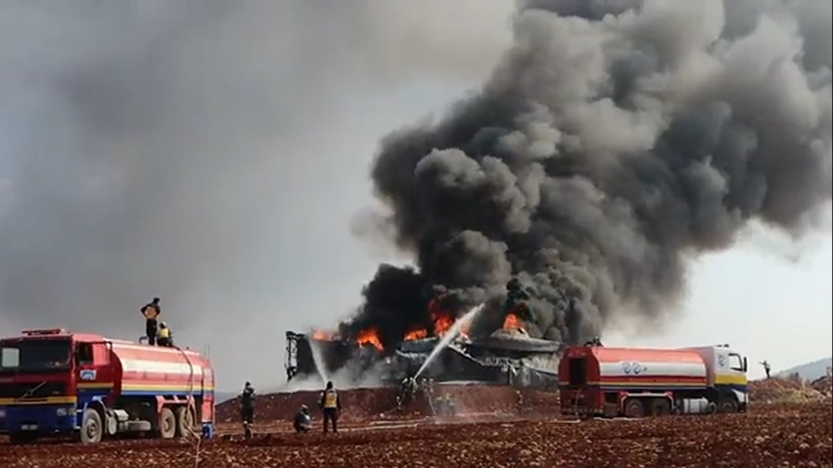 Esad güçleri Suriye'de akaryakıt istasyonunu bombaladı: 4 ölü