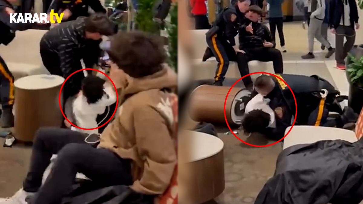 Kavga eden gençlere polislerden ırkçı müdahale