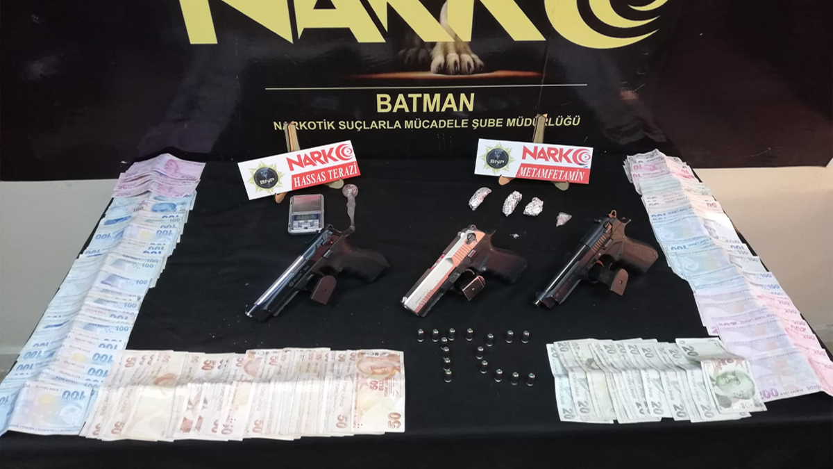 Batman'da uyuşturucu operasyonu: 6 tutuklama
