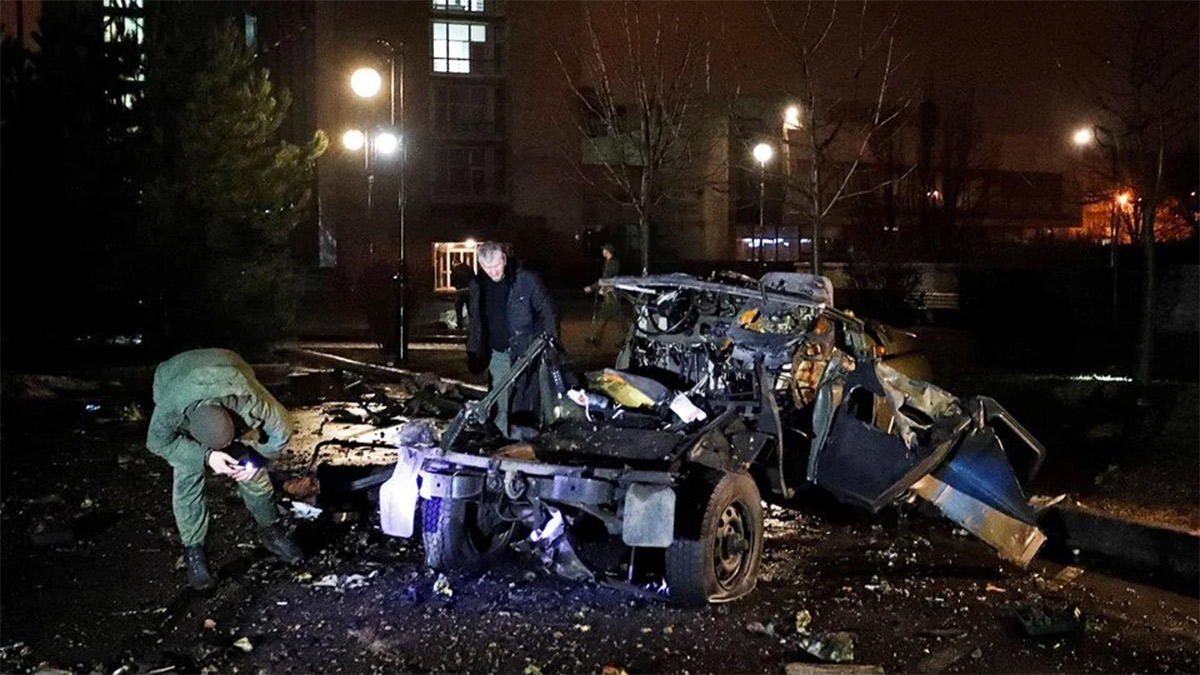 Ukrayna'da büyük patlama