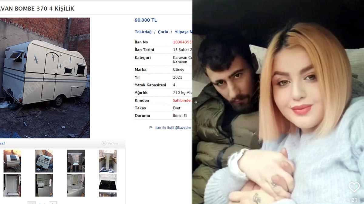 Edirne'de Bostancı çifti çalıntı karavanı sahibinden.com'da satacakken yakayı ele verdi