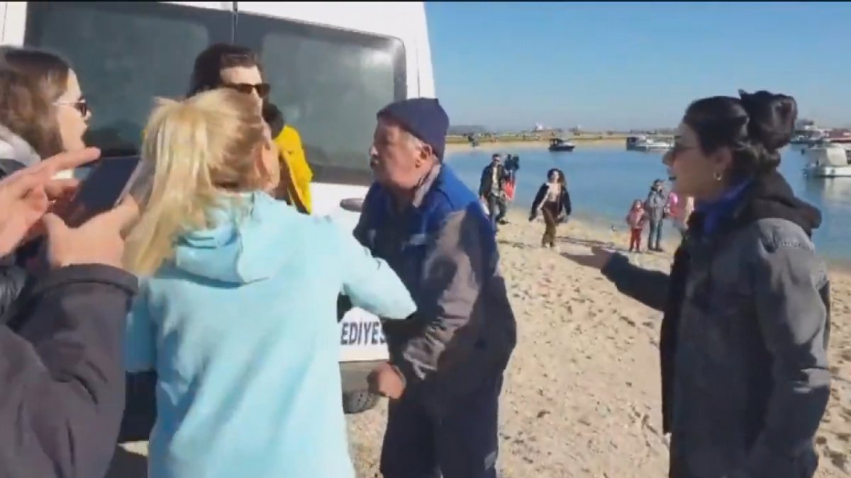 Bakırköy'de köpek toplama kavgası