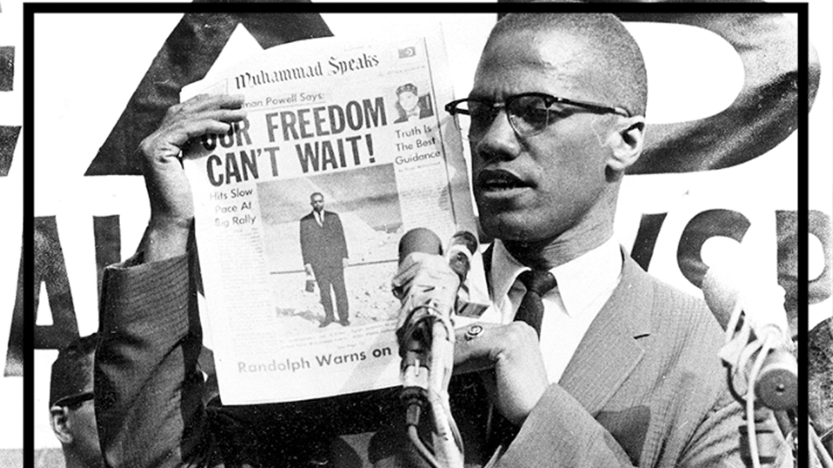 İsimsiz bir kahraman Malcolm X