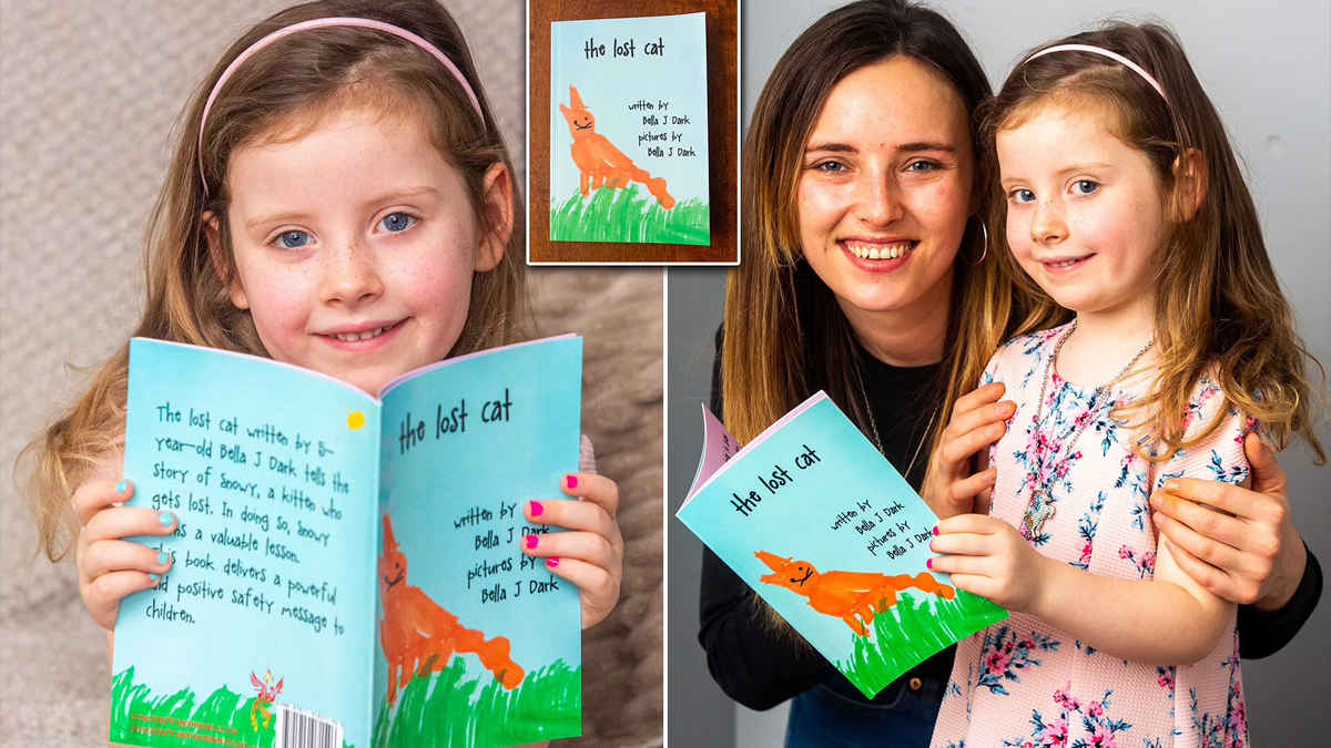 5 yaşındaki çocuk 'dünyanın en genç yazarı' oldu