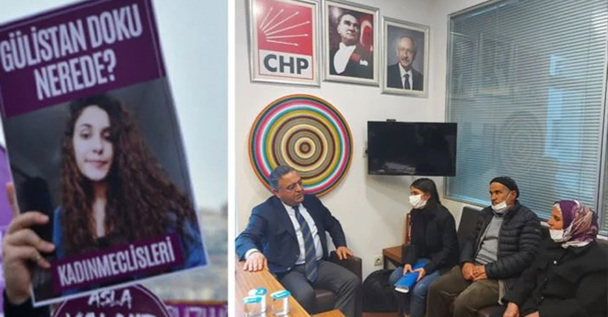 CHP'li Tanrıkulu, Gülistan Doku'nun ailesiyle görüştü: