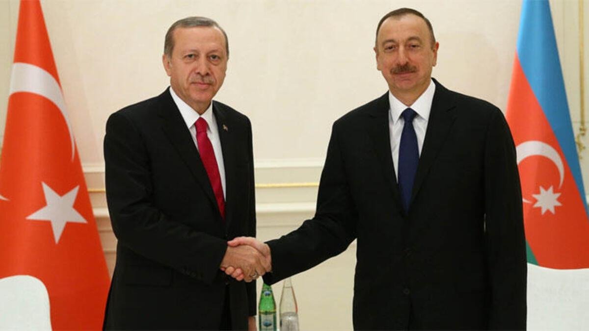 Cumhurbaşkanı Erdoğan, Azerbaycan Cumhurbaşkanı Aliyev ile görüştü