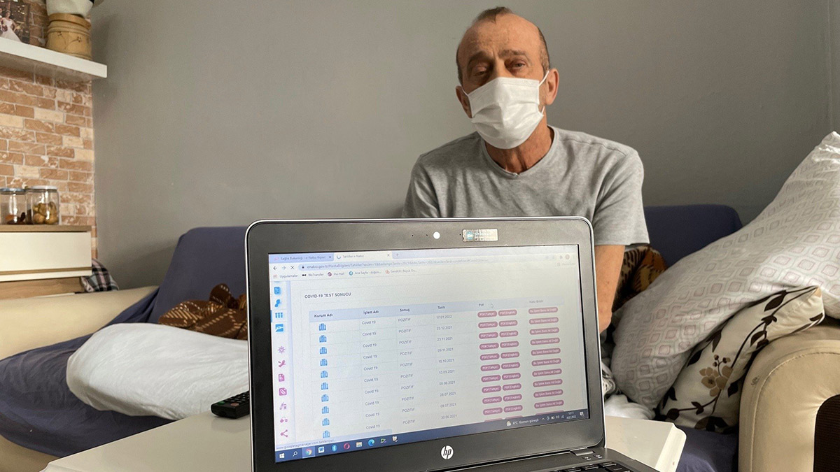 Lösemi hastası adam 84. kez koronavirüse yakalandı