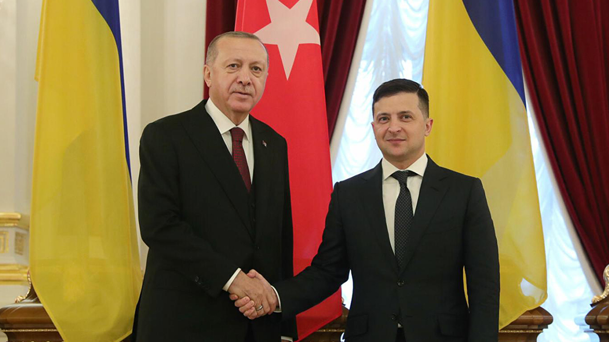 Cumhurbaşkanı Erdoğan, Ukrayna lideri Zelenski ile görüştü