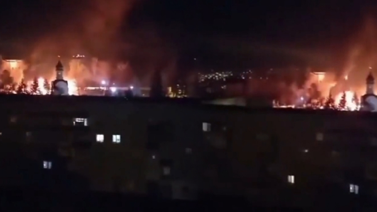 Ukrayna ve Rus ordusu Sumi bölgesinde gece boyunca çatıştı