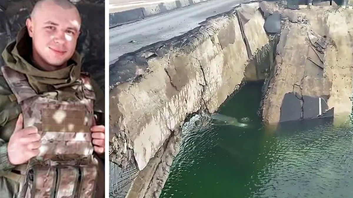 Ukraynalı asker, Rus tanklarını durdurmak için kendisiyle birlikte köprüyü havaya uçurdu