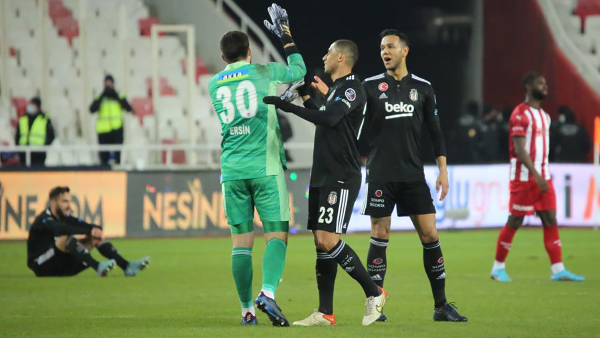 Beşiktaş’ta Sivasspor maçı sonu büyük sevinç