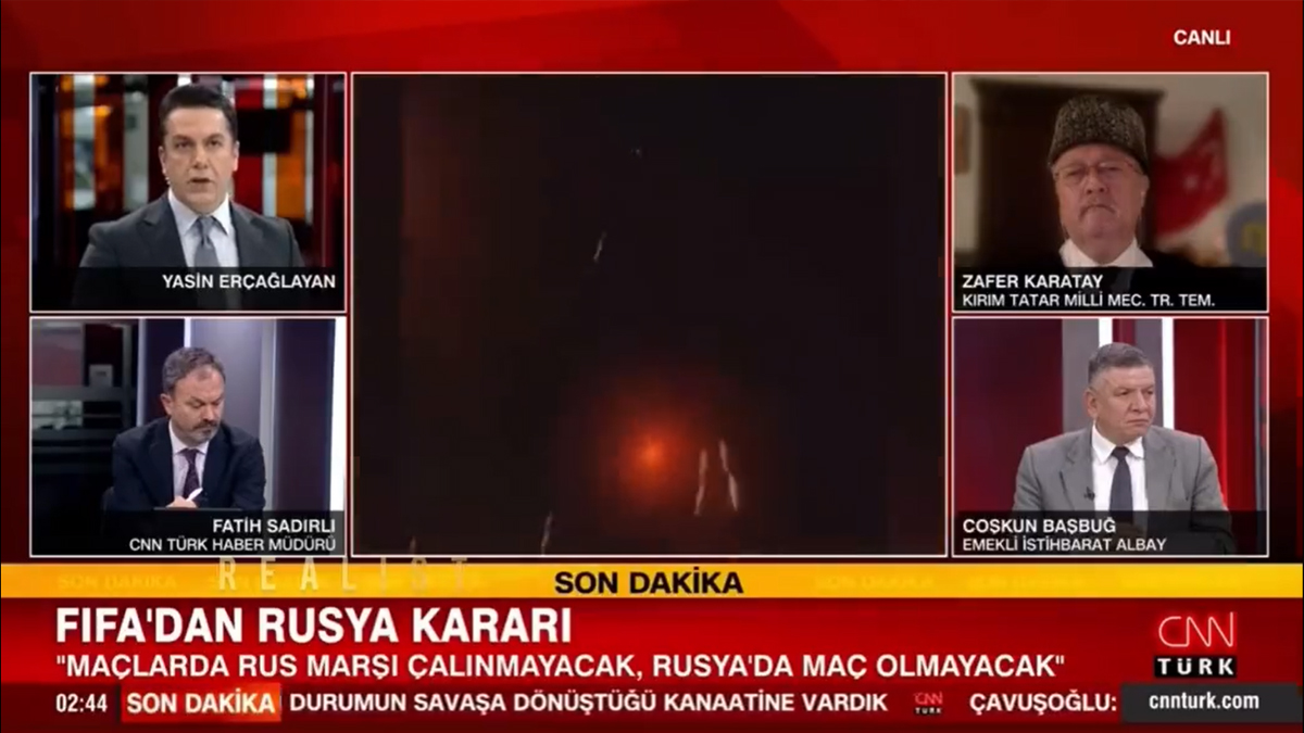 CNN Türk oyun videosunu Rus işgaline ait sandı