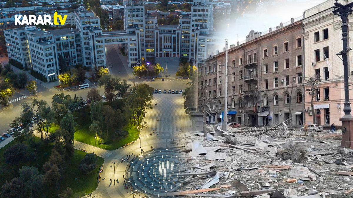 Putin etkisinden önce ve sonra Harkov