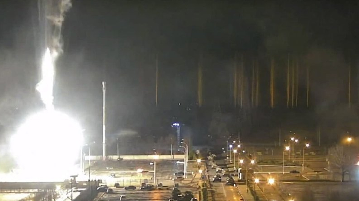 Rusya, Ukrayna’daki Zaporijya Nükleer Santrali'ni vurdu!