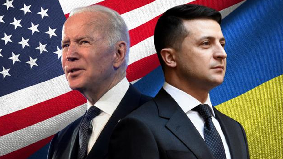 Güvenlik, Ukrayna'ya destek, Rusya'ya yaptırımlar... Biden ile Zelenskiy görüştü