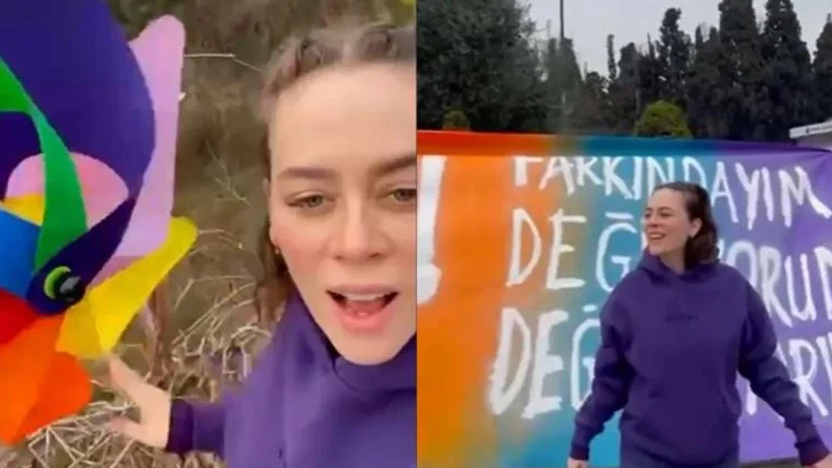 Demet Evgar'dan tek kişilik 8 Mart eylemi: Öldürülmek istemiyorum