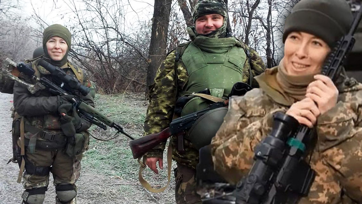 Keskin nişancı Olena: Tüm dünyayı çılgın manyaktan koruyoruz